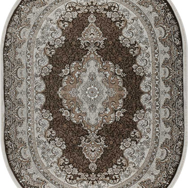 37056C OVAL BEIGE / BROWN Avangard