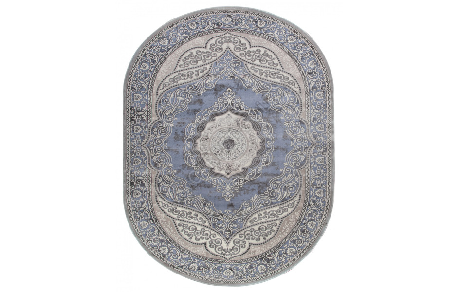 Rimma Lux 36868J OVAL L.GREY / BLUE
