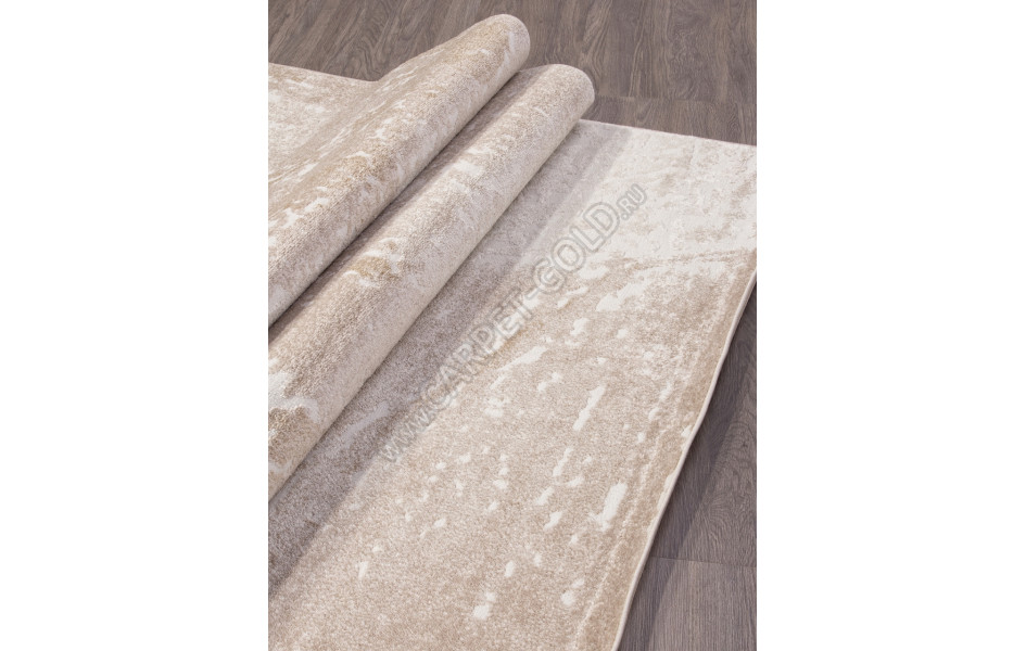 Российский ковер D976 - BEIGE - Прямоугольник - коллекция NATUREL